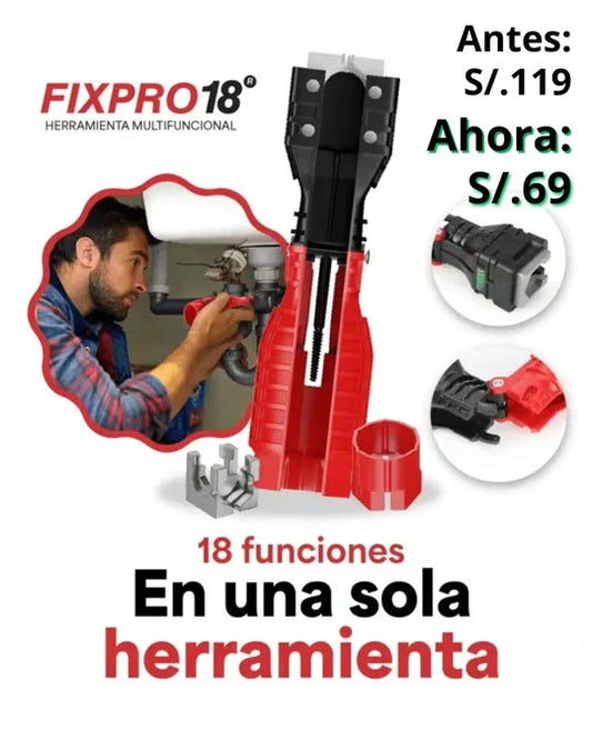 LLAVE DE GASFITERIA 18 EN 1